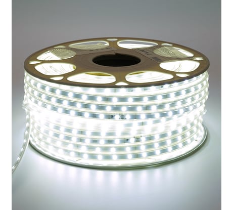 Светодиодная лента SAFFIT SST20 60SMD(2835)/м 6Вт/м 220V 50м, 6500K, IP6 55245