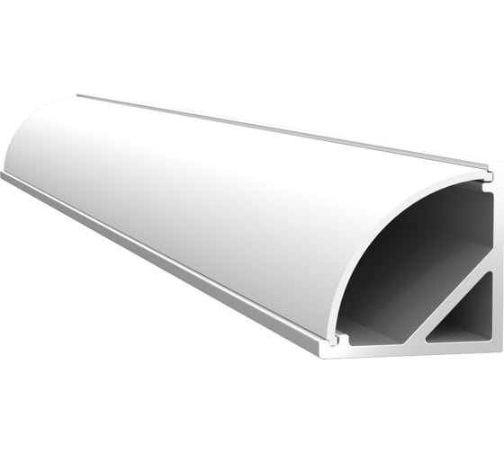 Алюминиевый профиль ArdyLight угловой ALS-1616 anod 2.0 с экраном 50098