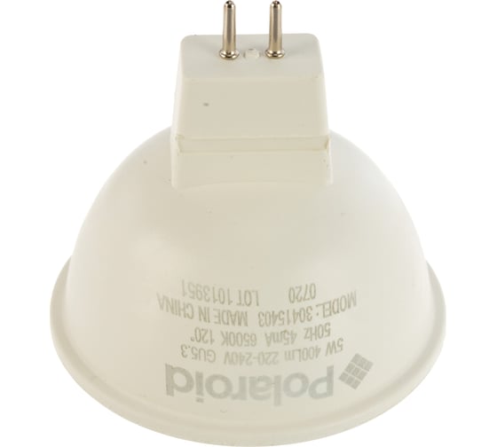 Светодиодная лампа Polaroid 220V MR16 5W 6500K GU5.3 400lm PL-MR16506