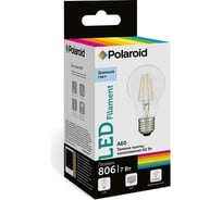 Светодиодная лампа Polaroid 220V FIL A60 7W 6500K E27 806lm PL-A60F7276