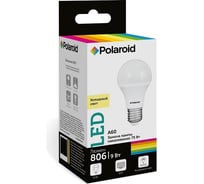 Светодиодная лампа Polaroid 220V A60 9W 4000K E27 806lm PL-A6090274