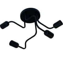 Светильник ЭЛЕТЕХ Фрейм 241 черный НСБ 01-4х60-107 Е27 ИУ 1005404235