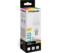 Светодиодная лампа Polaroid 220V C37 7W 4000K E14 600lm PL-C377144
