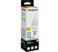 Светодиодная лампа Polaroid 220V C37S 7W 3000K E14 600lm PL-C37S7143