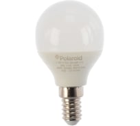 Светодиодная лампа Polaroid 220V G45 5,5W 4000K E14 470lm PL-G4555144