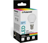 Светодиодная лампа Polaroid 220V G45 5,5W 6500K E14 470lm PL-G4555146