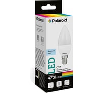 Светодиодная лампа Polaroid 220V C37 5,5W 6500K E14 470lm PL-C3755146