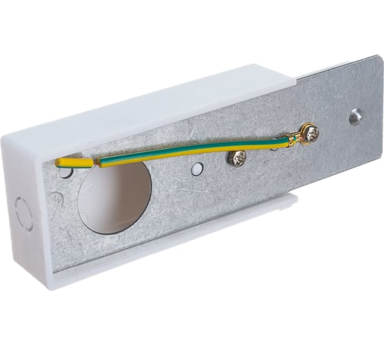 Ввод питания General Lighting Systems 1-фазный G-1-P-IP20 белый 581100