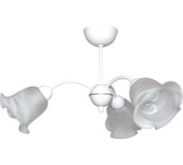 Светильник ЭЛЕТЕХ Лера 138 белый, золото /Плафон 02929/ НПБ 01-3х60-138 Е27 1005404040