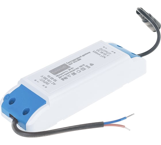 Драйвер для светодиодных панелей General Lighting Systems с EMC 36Вт IP40 GLP-S12-600 439608
