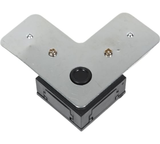 Коннектор для шинопровода General Lighting Systems L-образный 1-фазный G-1-TLT-IP20-B черный 580903