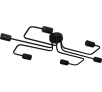 Светильник ЭЛЕТЕХ Фрейм 161 черный НПБ 01-6х60-105 Е27 ИУ 1005404276