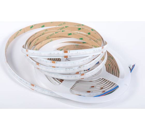 Светодиодная лента FIBERLI 480S-RGB, 9,6Вт/м, RGB, 24V DC, IP20, 5м 12840204