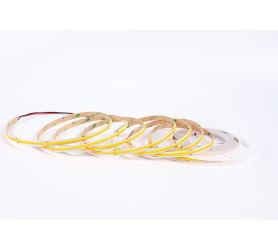 Светодиодная лента FIBERLI 480S-50, 9,6Вт/м, 950Лм/м, 5000К, 24V DC, IP20, 5м 12840203