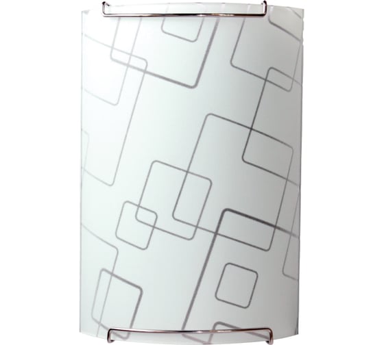 Светильник ЭЛЕТЕХ Оазис, 150х220 мм, НББ 21-60 М21, матовый белый, крепеж хром, MAXEL 1005205201 1