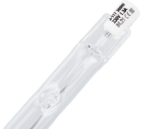 Галогенная лампа АКЦЕНТ J117, 230В, 300W, R7s, линейная, 117мм 4606400204411