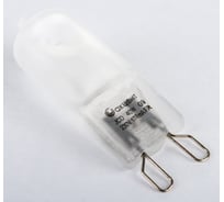 Галогенная лампа АКЦЕНТ JCD, 230В, 40W, G9, FR, капсульная, матовая 4606400204299