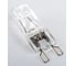 Галогенная лампа АКЦЕНТ JCD, 230В, 60W, G9, CL, капсульная, прозрачная 4606400204305 1
