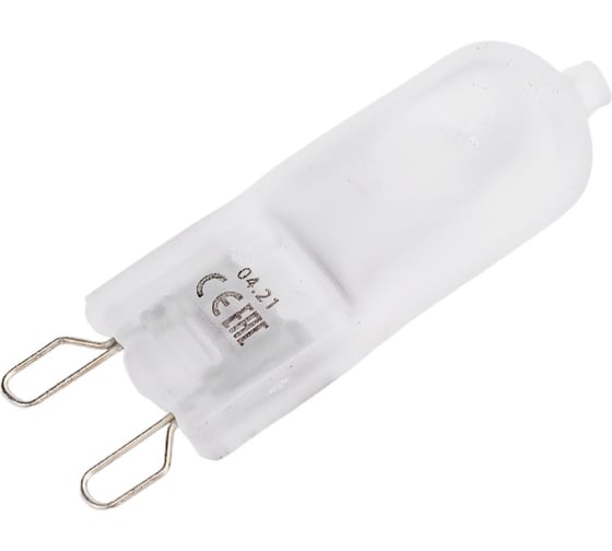 Галогенная лампа АКЦЕНТ JCD, 230В, 60W, G9, FR, капсульная, матовая 4606400204312