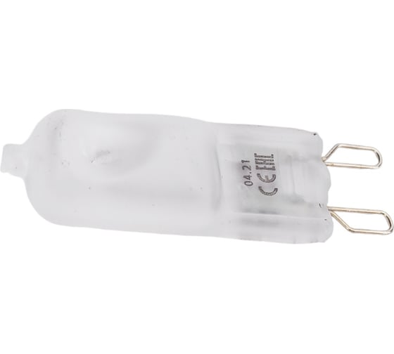 Галогенная лампа АКЦЕНТ JCD, 230В, 60W, G9, FR, капсульная, матовая 4606400204312