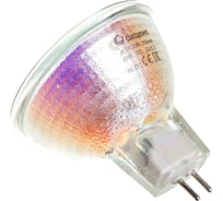 Галогенная лампа АКЦЕНТ JCDR, 230В, 50W, GU5.3, с отражателем и защитным стеклом 4606400204336