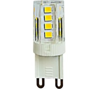 Светодиодная лампа Uniel LED-JCD-3W/4000K/G9/CL GLZ09TR прозрачная UL-00006747
