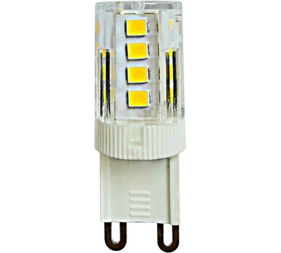 Светодиодная лампа Uniel LED-JCD-3W/4000K/G9/CL GLZ09TR прозрачная UL-00006747