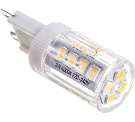 Светодиодная лампа Uniel LED-JCD-3W/4000K/G9/CL GLZ09TR прозрачная UL-00006747