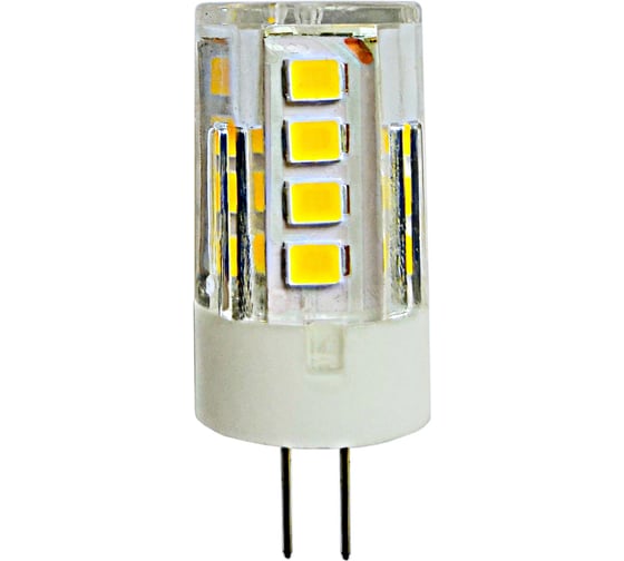 Светодиодная лампа Uniel LED-JC-220/3W/3000K/G4/CL GLZ09TR прозрачная UL-00006742 1