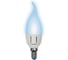 Светодиодная лампа Uniel LED-CW37-6W/NW/E14/FR ALP01WH Форма свеча на ветру, матовая колба 7901 1
