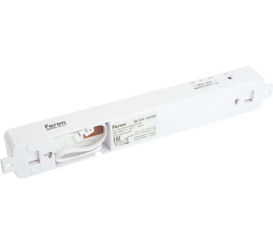 Светильник аккумуляторный FERON One, 60LED DC, белый, EL131, 48988