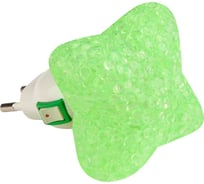 Светильник-ночник Uniel DTL-309-Звездочка/GREEN/1LED/0,1W 10335
