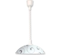 Светильник ЭЛЕТЕХ Морокко, 410 НСБ 72-60, М52, матовый белый/лифт белый 005159627