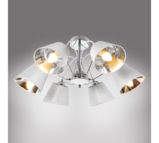 Потолочная люстра на штанге MyFar Amber MR1631-6C