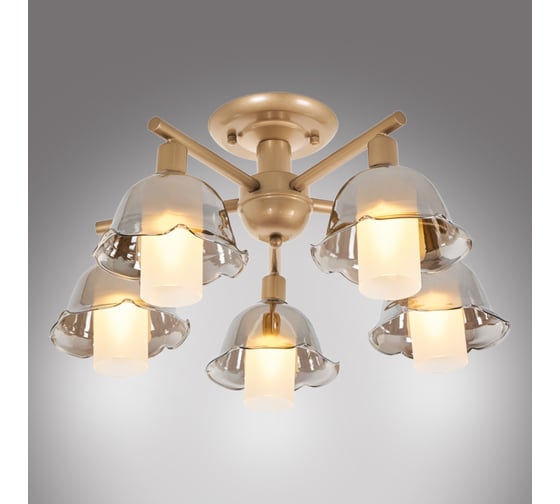 Потолочная люстра на штанге MyFar Lisa MR1481-5C
