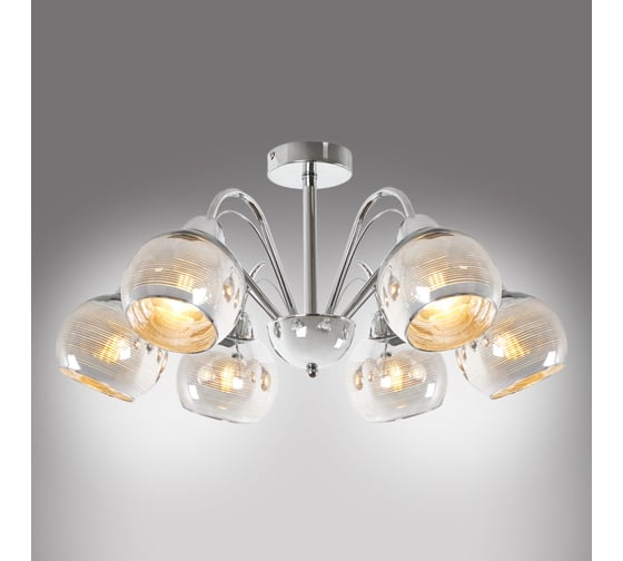 Потолочная люстра на штанге MyFar Marsel MR1611-6C