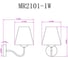 Бра MyFar Charlotte MR2101-1W 8