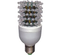 Светодиодная лампа АДФ ЛСД 48 ЩД 5 ярусов светодиодов 5,5 Вт, 35Кд, DC 48V красная 15490920