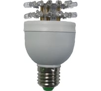 Светодиодная лампа АДФ ЛСД 48 ЩД 2 яруса светодиодов 4 Вт, 20Кд, DC 48V красная 15490917