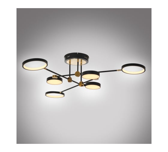 Потолочная люстра MyFar на штанге светодиодная Mandy MR1230-6CL