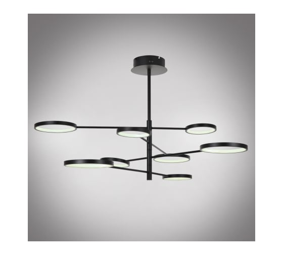 Потолочная люстра MyFar на штанге светодиодная Eva MR1220-8CL