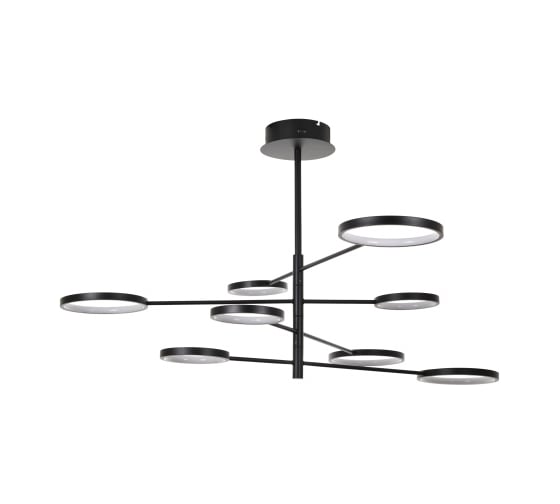 Потолочная люстра MyFar на штанге светодиодная Eva MR1220-8CL