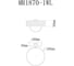 Настенный светильник MyFar светодиодный Vinsent MR1870-1WL 4