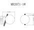 Настенный светильник MyFar Francis MR2071-1W 5