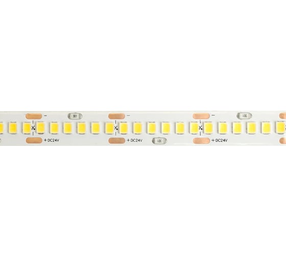 Лента светодиодная FERON 240SMD(2835)/м22Вт/м 24V 5000101.22мм 4000К, IP20 48830