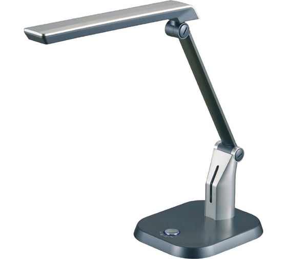 Светодиодный настольный светильник Uniel TLD-502 Silver/LED/546Lm/5000K, с димером, серебристый 5650