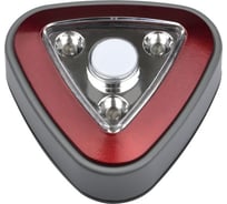 Cветильник-ночник Uniel DTL-356, Треугольник/Red/3LED/4AA UL-00001987