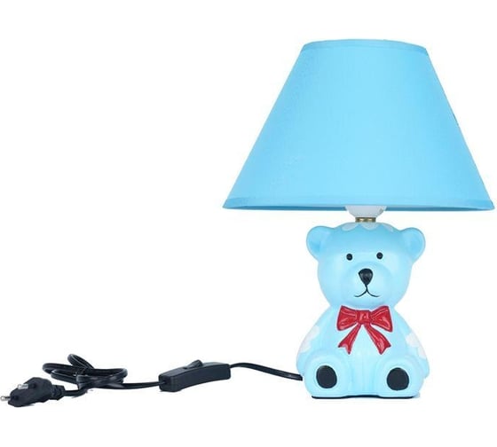 Настольный светильник ESCADA E27*60W Blue bear 10179/L