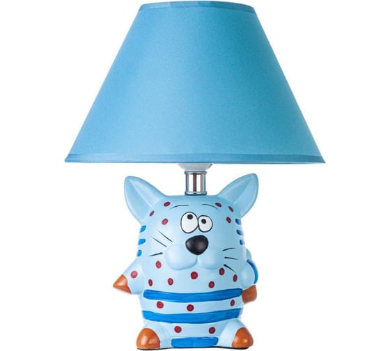 Настольный светильник ESCADA E27*60W Blue cat 10181/L