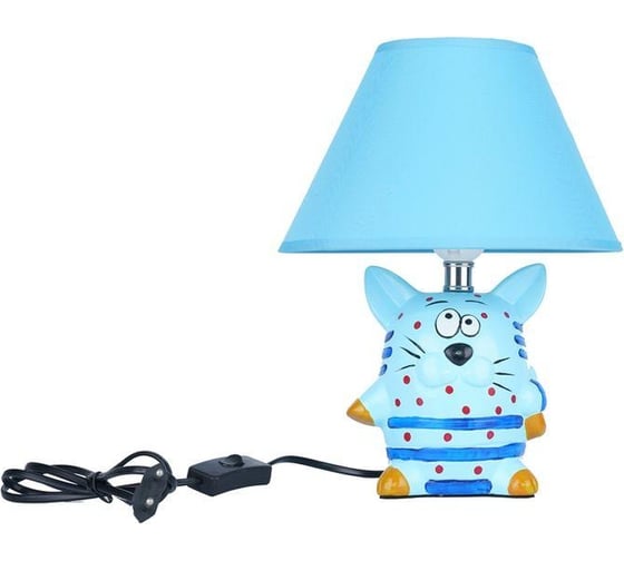Настольный светильник ESCADA E27*60W Blue cat 10181/L